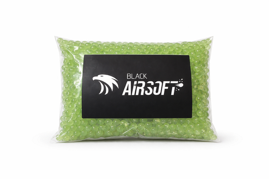 Луминисцентни трейсърни Airsoft Топчета 0.12g, 6mm – 2000 бр Зелен Glow BB