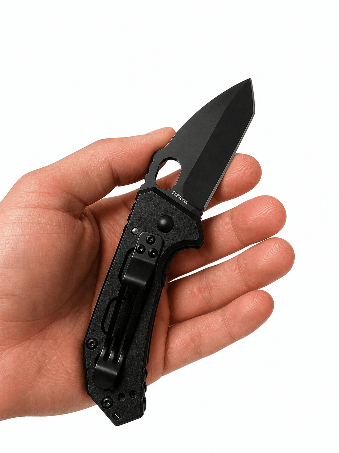 Mini klappbares Messer Black Airsoft KA-BAR - EDC