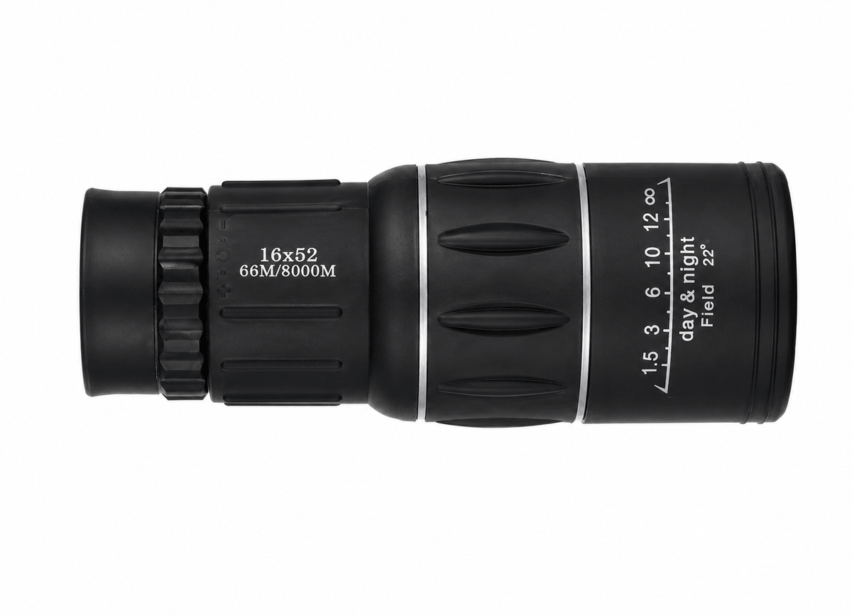 Monokular 16x52 mit einstellbarem Fokus