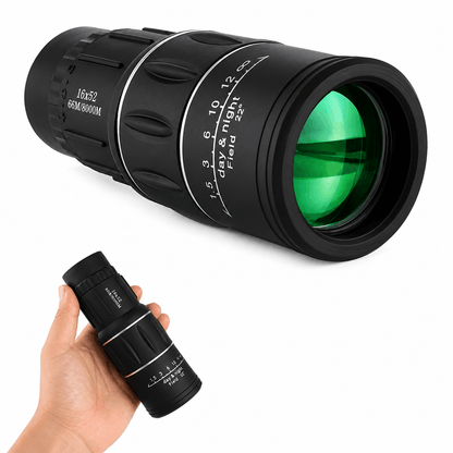 Monokular 16x52 mit einstellbarem Fokus